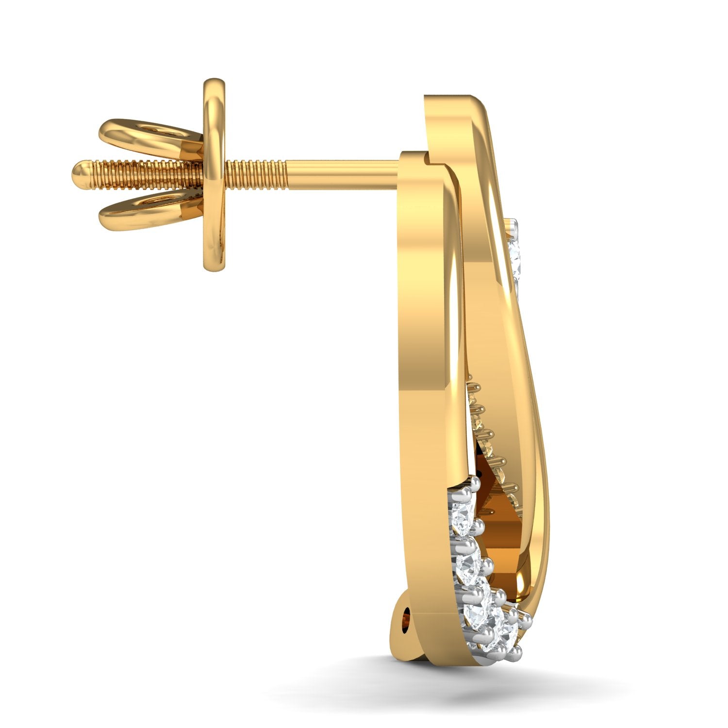 Nidal Jewels | Cosmic Coil Gold and Diamond Pendant Set